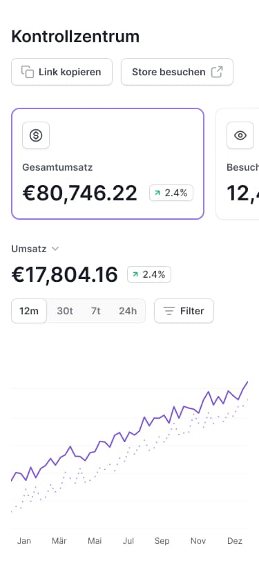 Mobile app interface